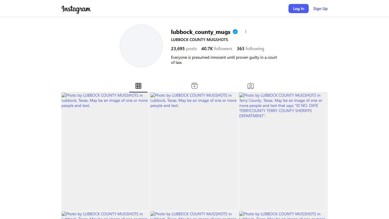 LUBBOCK COUNTY MUGSHOTS (@lubbock_county_mugs) • Instagram photos and videos